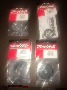 pièces traxxas e-revo